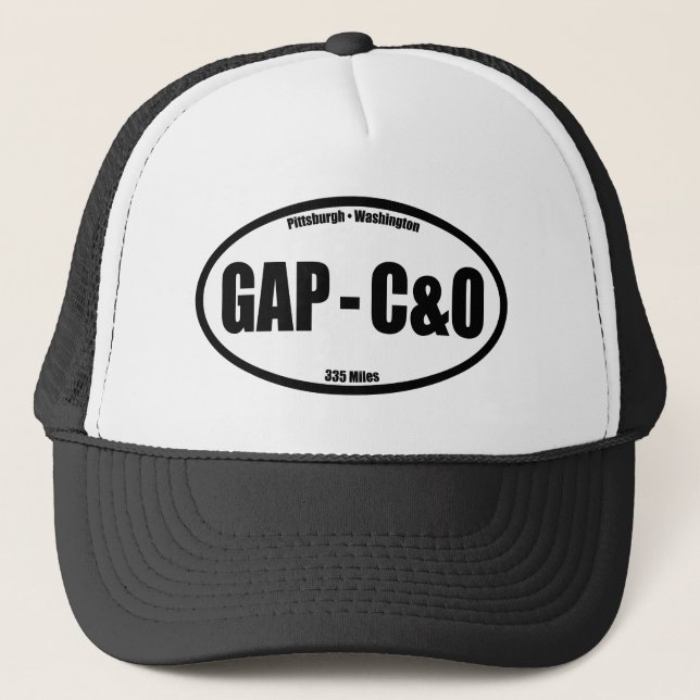 GAP - C&O Towpath Oval Trucker Hat (Front)