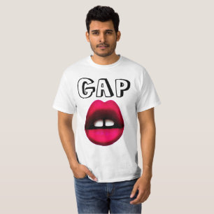 GAP TOOTH GIRL T-SHIRTS LIPS