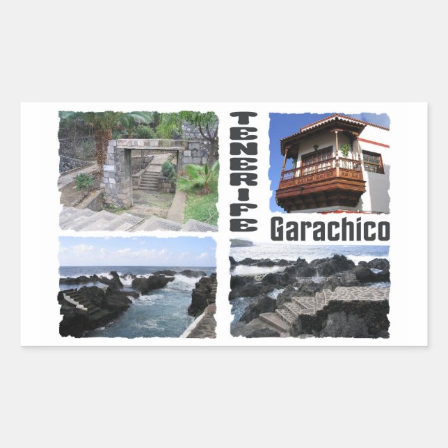 Garachico, Tenerife stickers (Front)