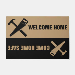 Garage Decoration Door Mat, Welcome Home  Doormat