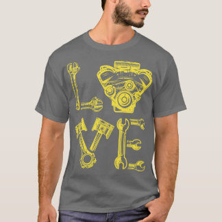 Garage Design for  Mechanic Dad T-Shirt