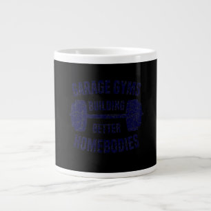 Garage Gyms Building Better Homebodies Barbell Gym Large Coffee Mug