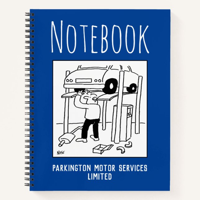 Garage Mechanic Notebook (Front)