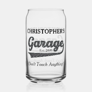 Garage ne touchez pas à quelque chose Drinkware