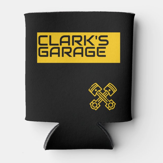 Garage Pistons Can Cooler (Front)