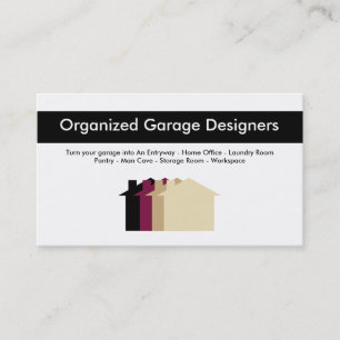 Garage Remodeling Business Cards