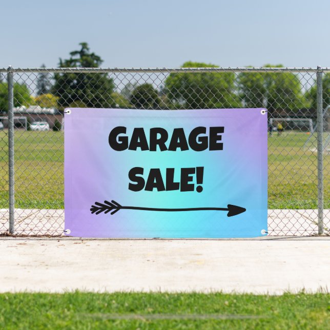 GARAGE SALE! Arrow Banner (Insitu)