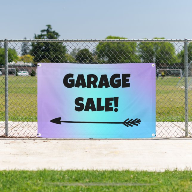 GARAGE SALE! Arrow Banner (Insitu)
