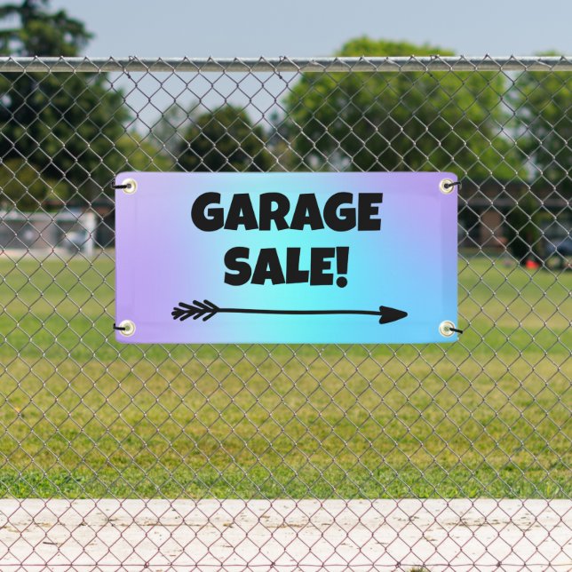 GARAGE SALE! Arrow Banner (Insitu)