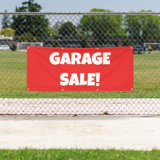 GARAGE SALE! Banner (Insitu)
