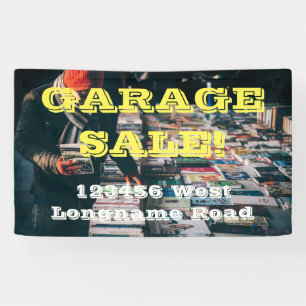 Garage Sale edit address banner