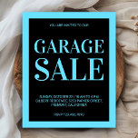 Garage Sale Flyer<br><div class="desc">Promotional Garage Sale Flyer. Customize it with your own text and spread the word.</div>