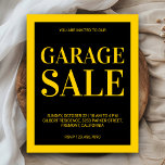 Garage Sale Flyer<br><div class="desc">Promotional Garage Sale Flyer. Customize it with your own text and spread the word.</div>