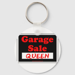 Garage Sale Queen Keychain