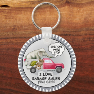 Garage Sales  Keychain