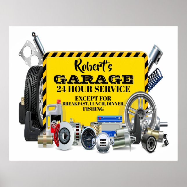 Garage Sign Humor (Front)