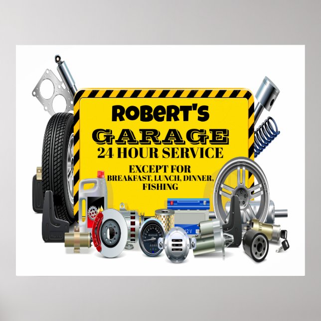 Garage Sign Humour (Front)