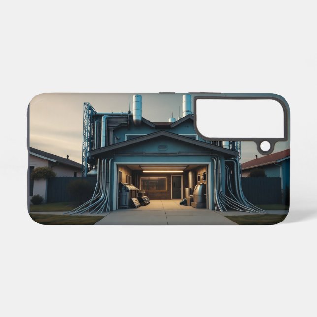 Garage Tech Upgrade Samsung S22 phone case (Back Horizontal)
