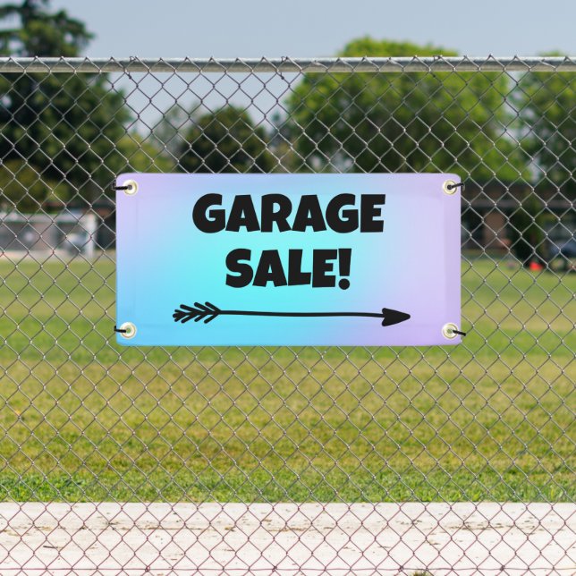 GARAGE VENTE ! Bannière Flèche (Insitu)