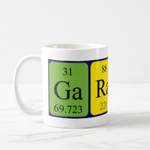 Garance périodique nom de table mug