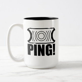 Garand en bloc Ping mug sombre image