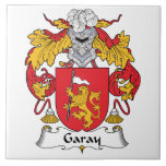 Garay Family Crest Tile<br><div class="desc">Garay Coat of Arms</div>