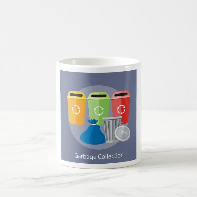 Garbage Collection Recycling Coffee Mug (Creator Uploaded)
