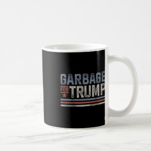 Garbage For Trump Trash Trump 2024 Vintage Garbage Coffee Mug