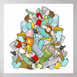 Garbage Pile Poster