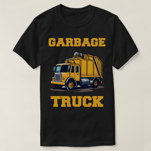 garbage truck 1 T-Shirt (Design Front)
