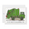 Garbage Truck Green Kids Party Invitation
