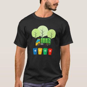 Garbage Truck Reuse Recycle Trash T-Shirt