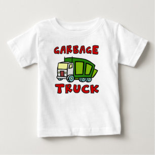 GARBAGE TRUCK SHIRT!!! I love Garbage Trucks!! Baby T-Shirt
