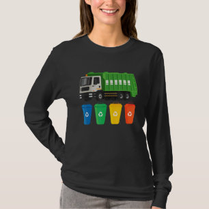 Garbage Truck - Truck Trash Recycling Lover Waste T-Shirt
