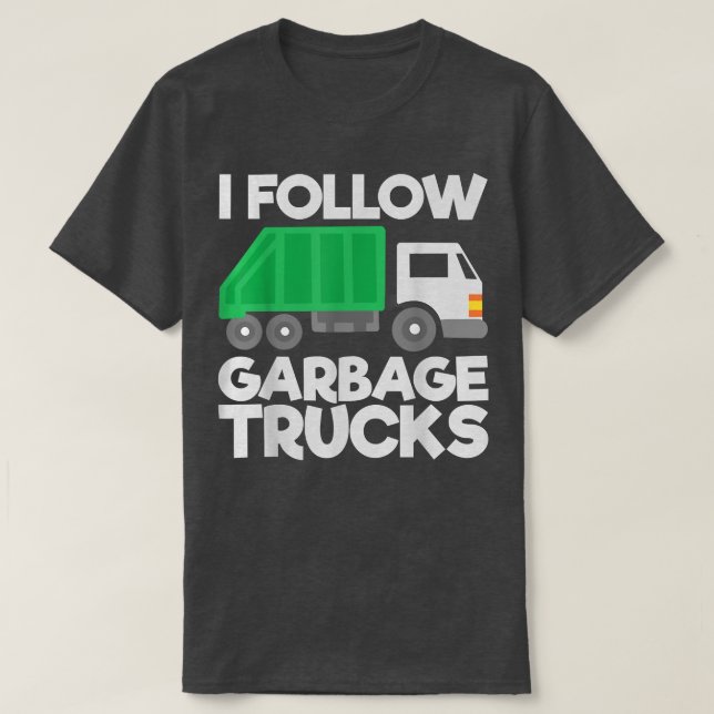 Garbage Trucks  T-Shirt (Design Front)