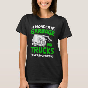 Garbage Trucks Trash Truck For Kids Boys Mens Wome T-Shirt