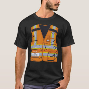Garbage Vest for Trump Hello I'm Garbage Support T-Shirt