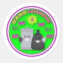 GarbAugust Sticker