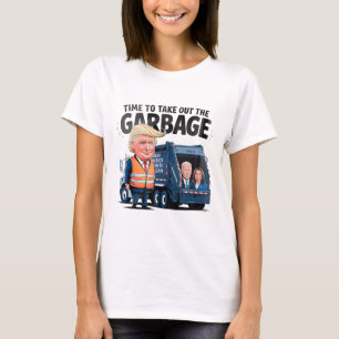 Garbyge For Trump 2024 Funny Time To Take Out Garg T-Shirt