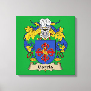 Garcia Coat of Arms Canvas Print