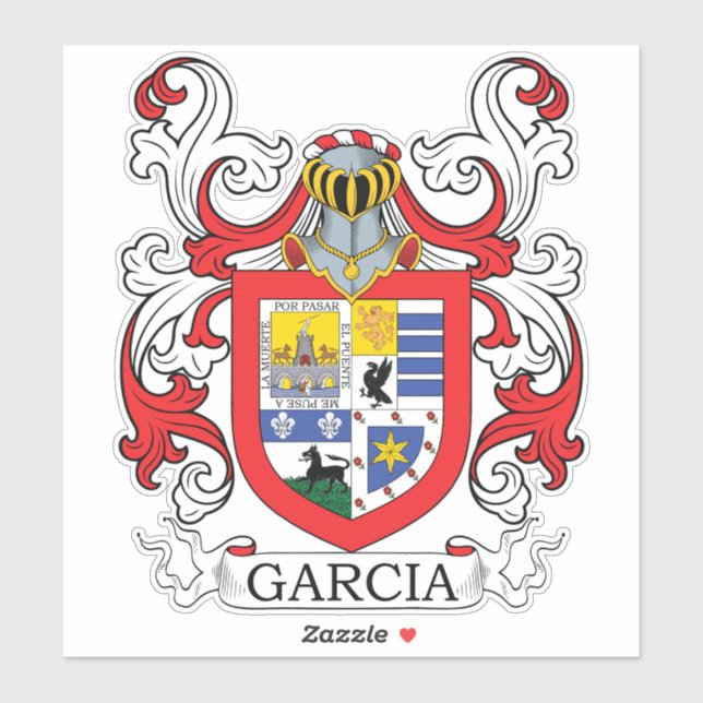 Garcia Family Crest (Sheet)