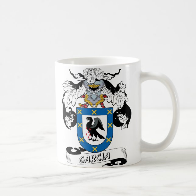 Garcia Family Crest Coffee Mug (Right)