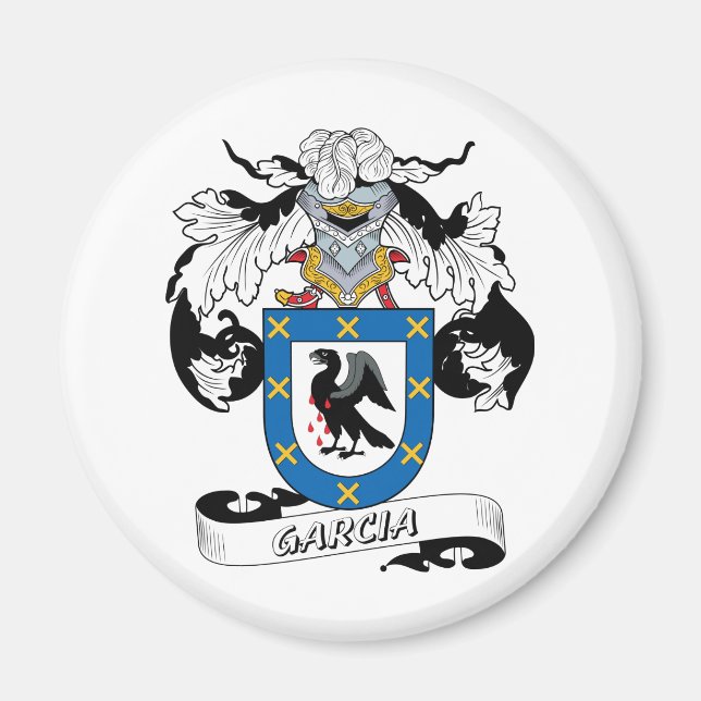 Garcia Family Crest Magnet (Front)