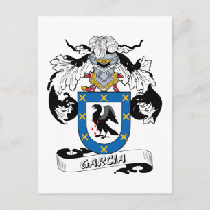Garcia Family Crest Postcard