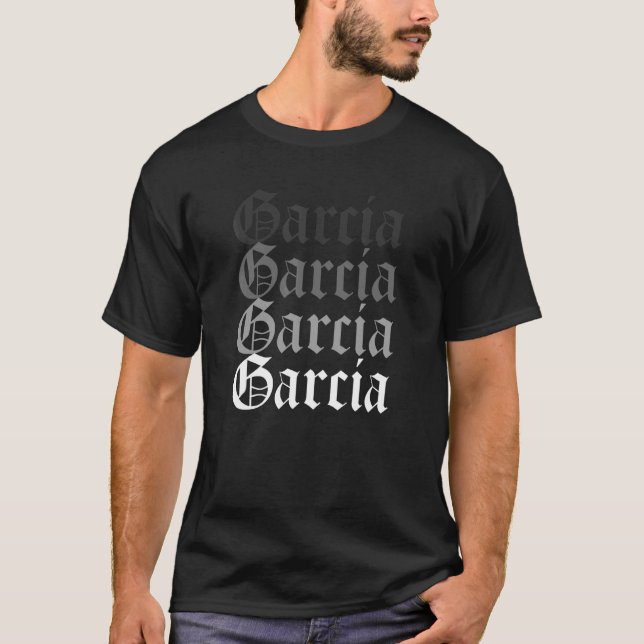 Garcia  Lowrider Cholo Chicano  Family Reunion T-Shirt (Front)