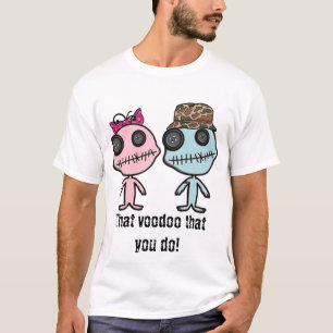 Garçon d'amour de vaudou et T-shirt de poupées d