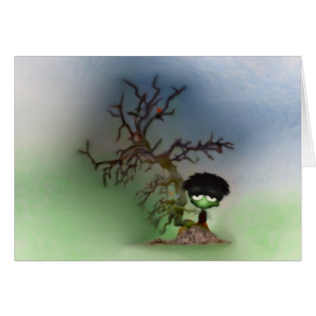 Garçon de bonsaïs (Devant horizontal)