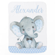 Garçon Eléphant Couvertures bébé