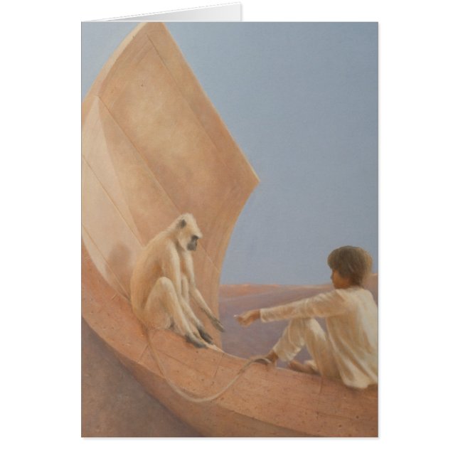 Garçon et singe 2010 (Devant)