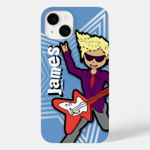 Garçons court nom rockstar enfants coque iphone